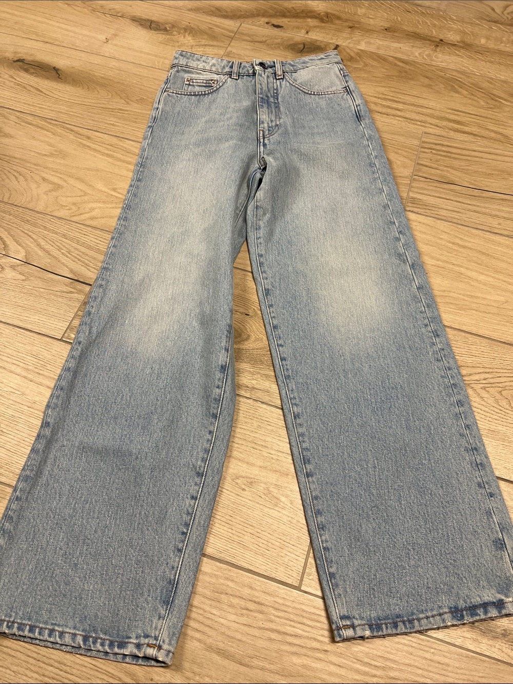 Toteme Light Blue Bootcut Jeans